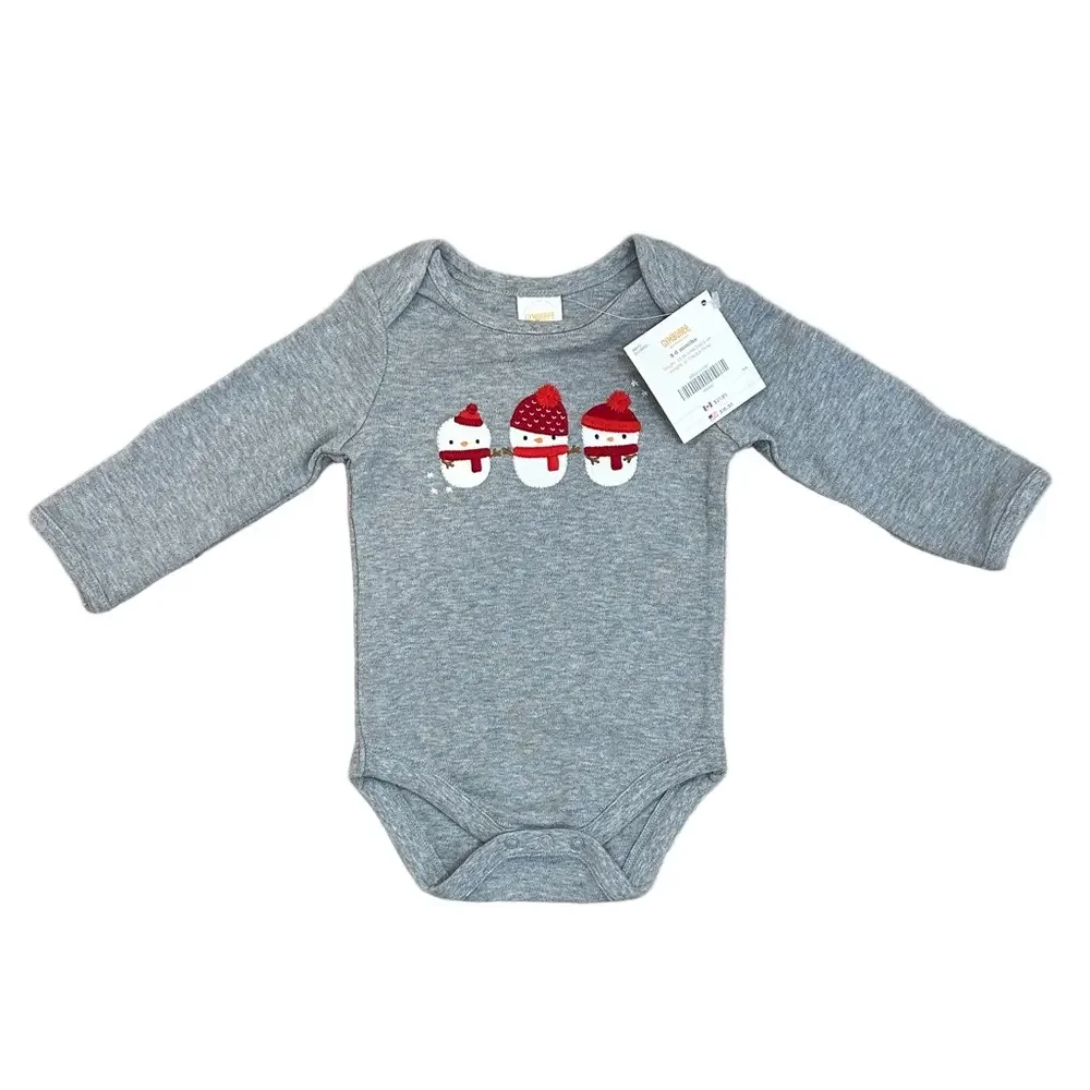 NWT Gymboree Long Sleeve Bodysuit Size 3-6 Months